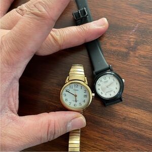 Nursing watches (Casio and timex)